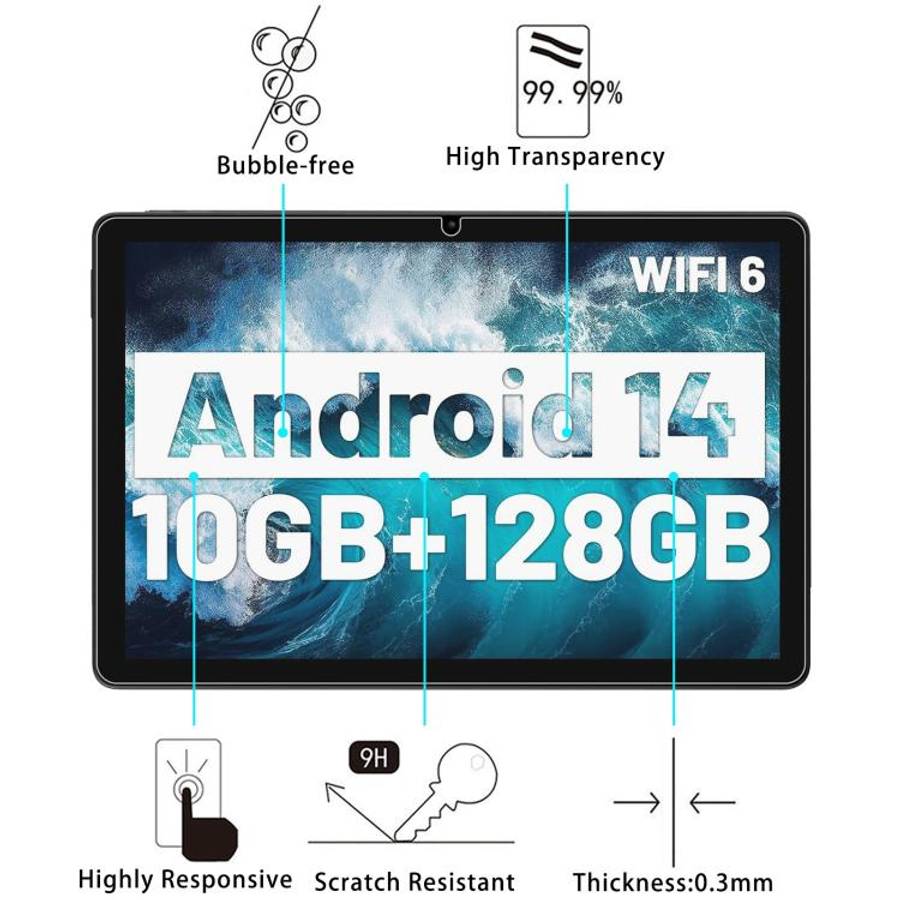 25pcs 9H 0.3mm Explosion-proof Tempered Glass Film, For UGRIHACH A7 11