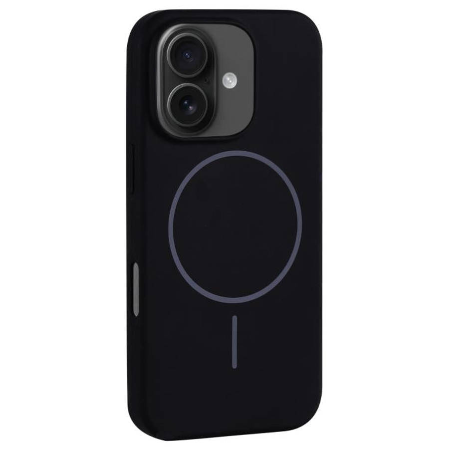 Large Hole Camera MagSafe Liquid Silicone Full Coverage Phone Case, For iPhone 16 Pro Max, For iP...