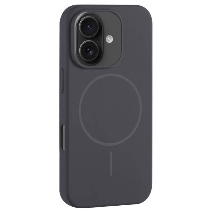 Large Hole Camera MagSafe Liquid Silicone Full Coverage Phone Case, For iPhone 16 Pro Max, For iP...