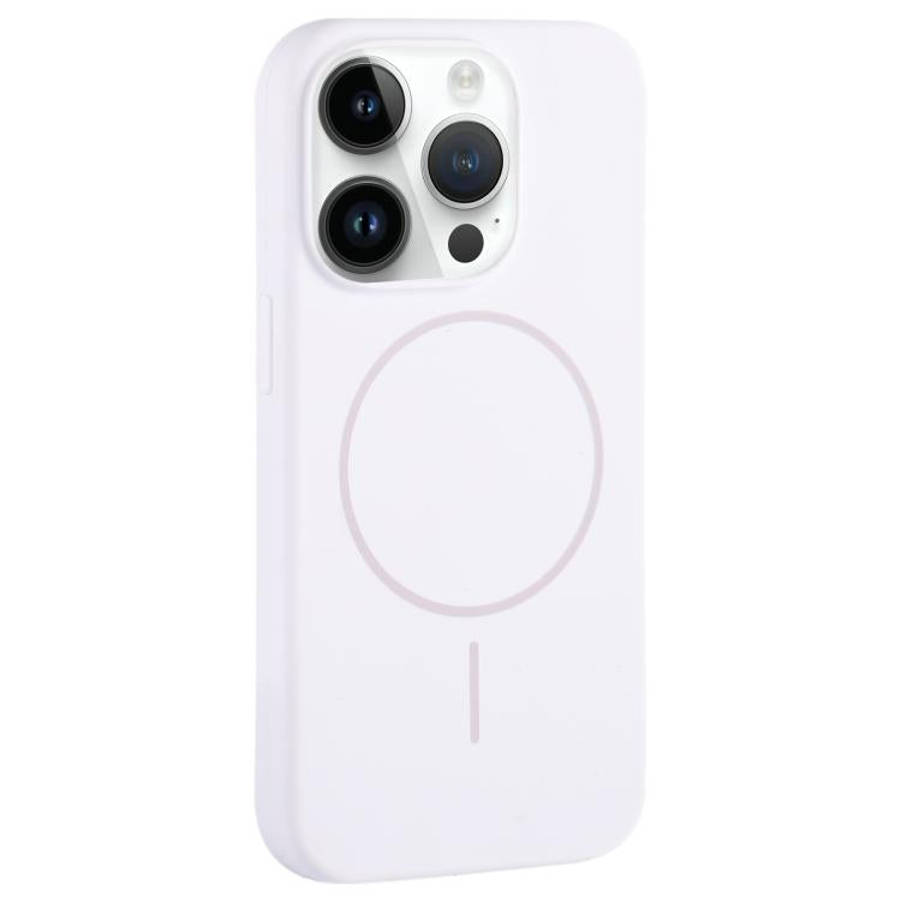 Large Hole Camera MagSafe Liquid Silicone Full Coverage Phone Case, For iPhone 13 Pro Max, For iP...