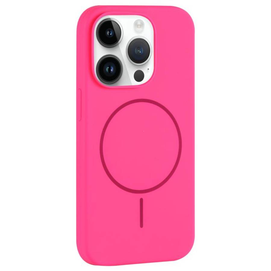 Large Hole Camera MagSafe Liquid Silicone Full Coverage Phone Case, For iPhone 13 Pro Max, For iP...