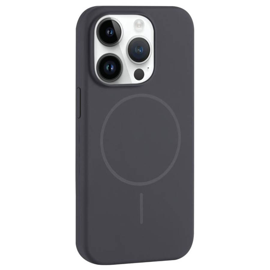 Large Hole Camera MagSafe Liquid Silicone Full Coverage Phone Case, For iPhone 13 Pro Max, For iP...