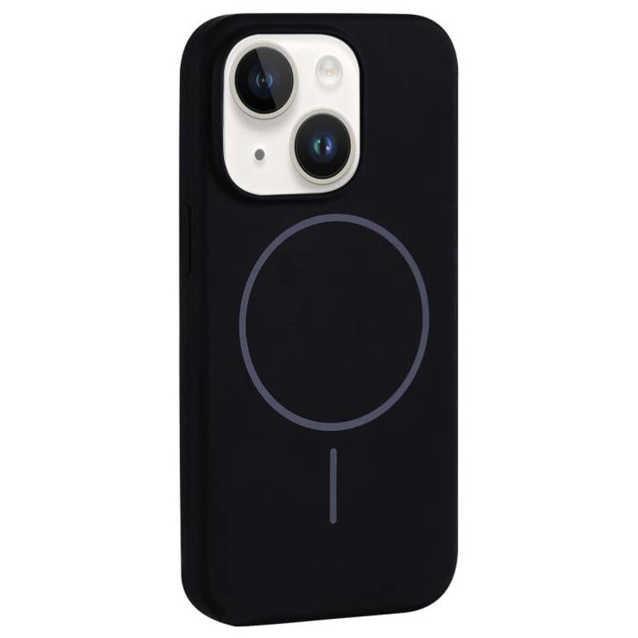 Large Hole Camera MagSafe Liquid Silicone Full Coverage Phone Case, For iPhone 13 Pro Max, For iP...