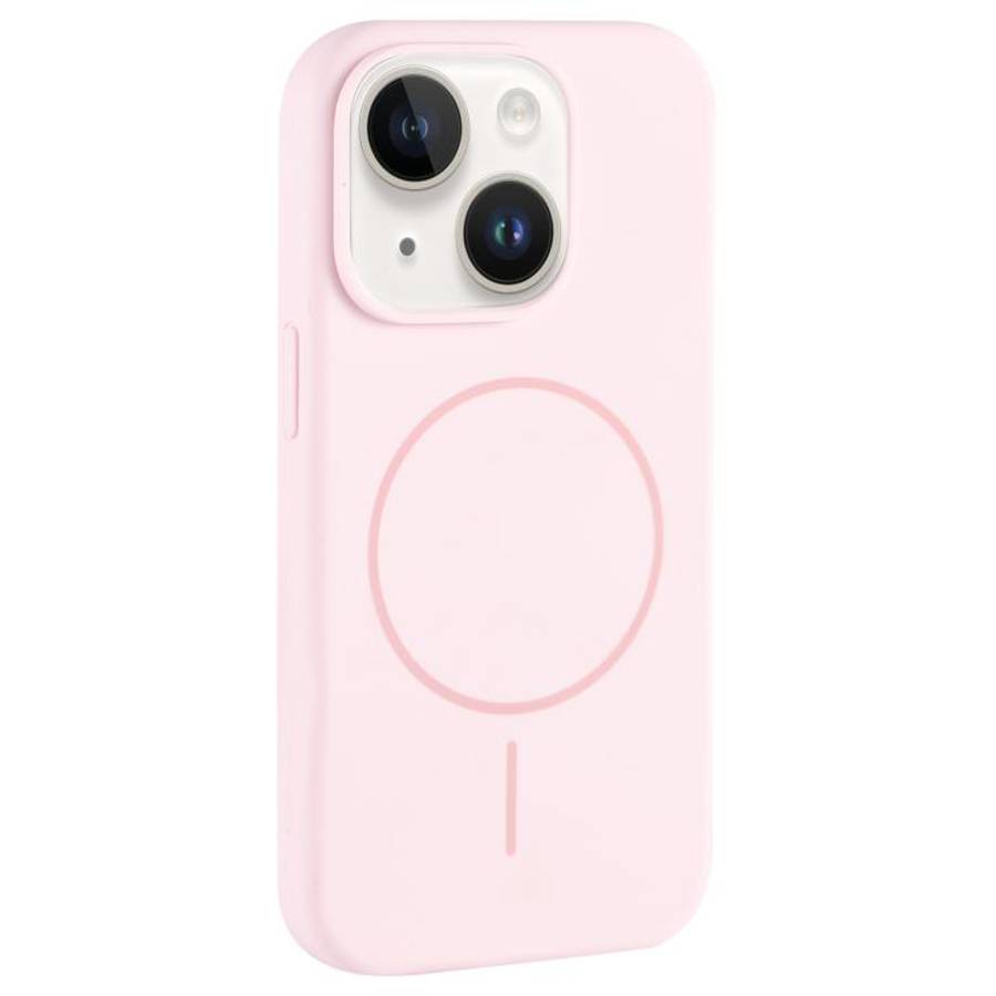 Large Hole Camera MagSafe Liquid Silicone Full Coverage Phone Case, For iPhone 13 Pro Max, For iP...