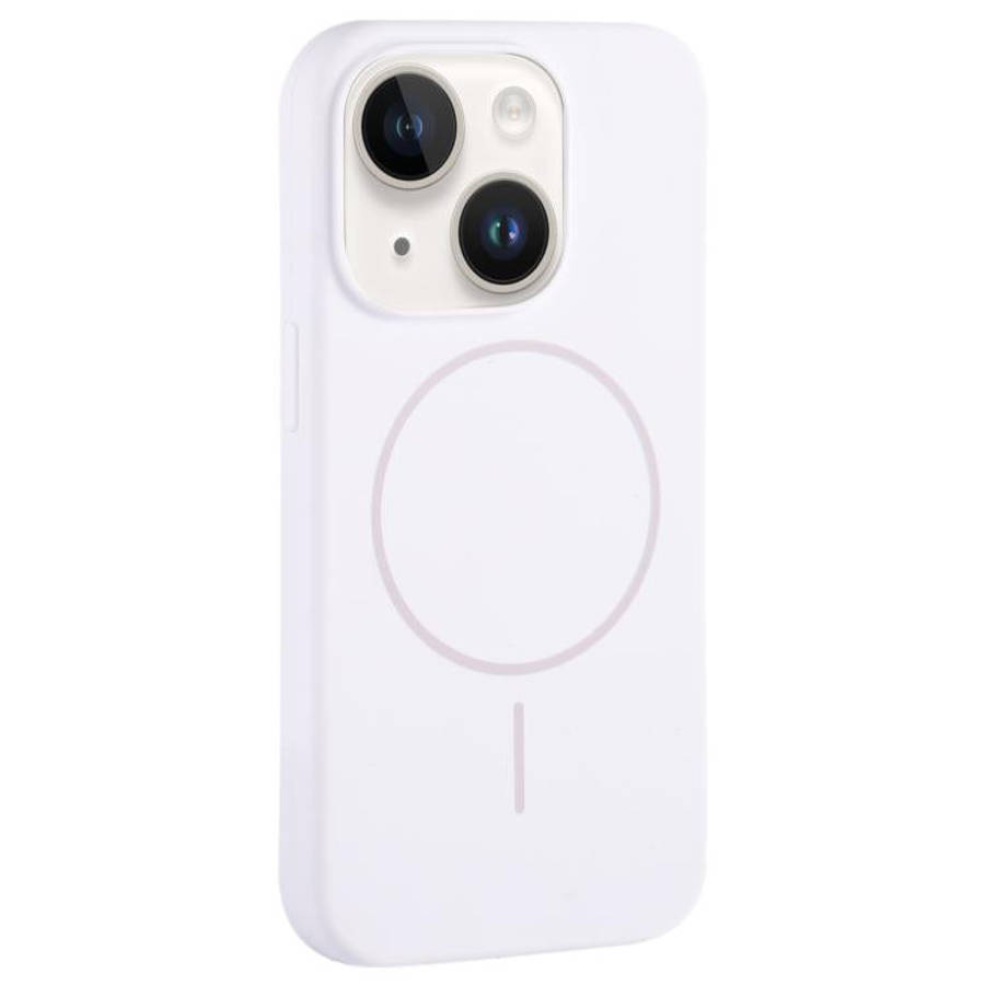 Large Hole Camera MagSafe Liquid Silicone Full Coverage Phone Case, For iPhone 13 Pro Max, For iP...