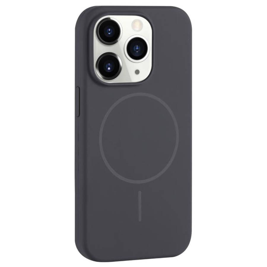 Large Hole Camera MagSafe Liquid Silicone Full Coverage Phone Case, For iPhone 12 Pro Max, For iP...