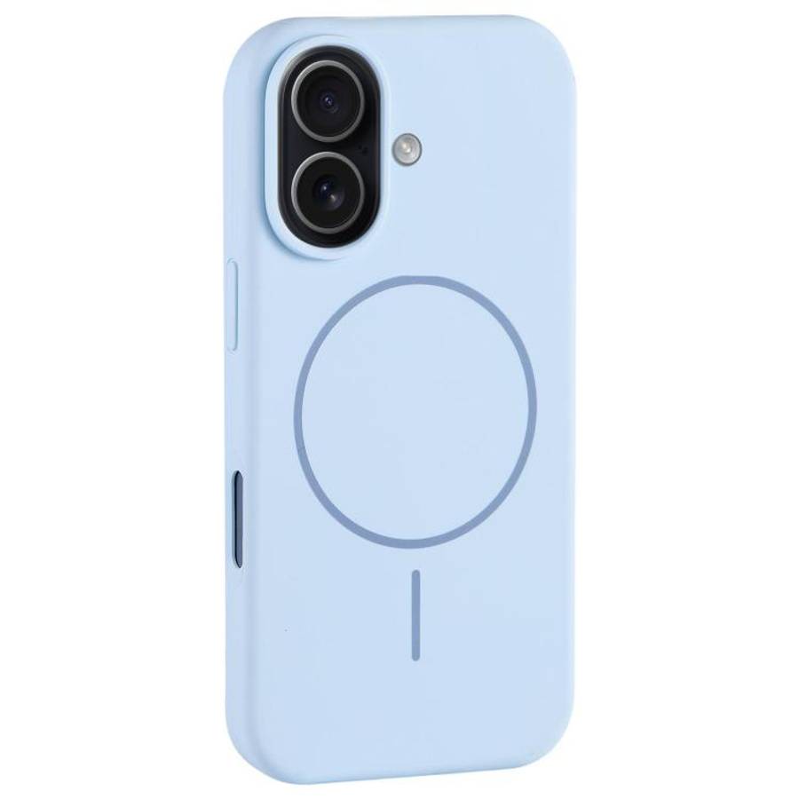 Large Hole Camera MagSafe Liquid Silicone Full Coverage Phone Case, For iPhone 17 Pro Max, For iP...