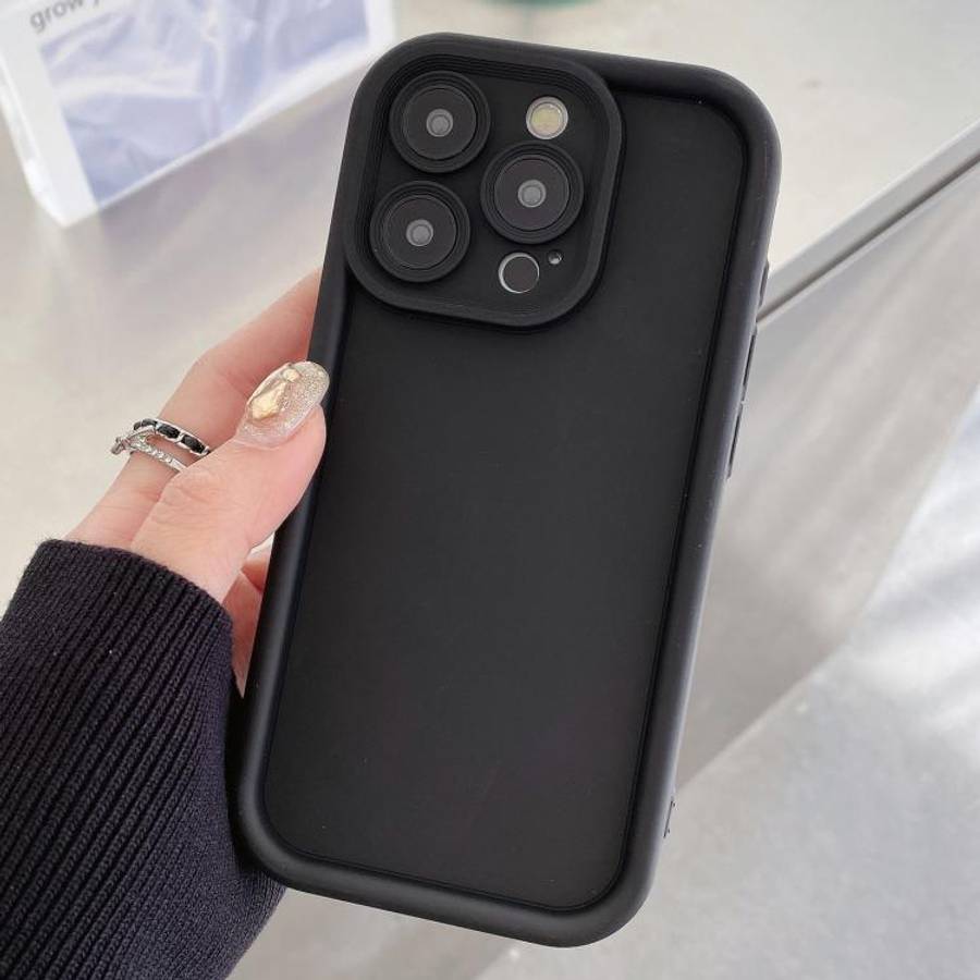 Shockproof Frame Frosted Precise Hole TPU Phone Case, For iPhone 13 Pro Max, For iPhone 13 Pro, F...