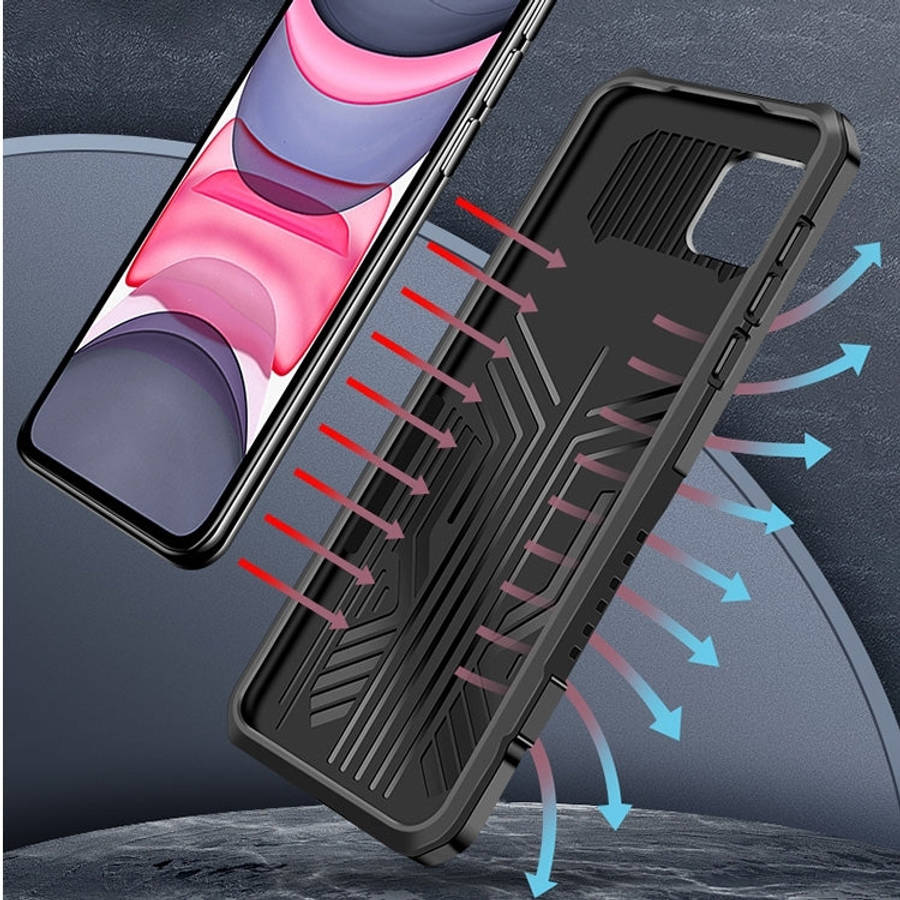 Machine Armor Warrior Shockproof PC + TPU Protective Case, For iPhone 12 mini, For iPhone 12 / 12...