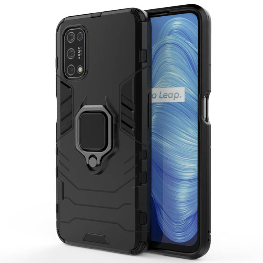 PC + TPU Shockproof Protective Case with Magnetic Ring Holder, For Xiaomi Poco X3 NFC, For OnePlu...