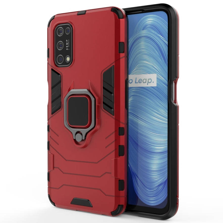 PC + TPU Shockproof Protective Case with Magnetic Ring Holder, For Xiaomi Poco X3 NFC, For OnePlu...