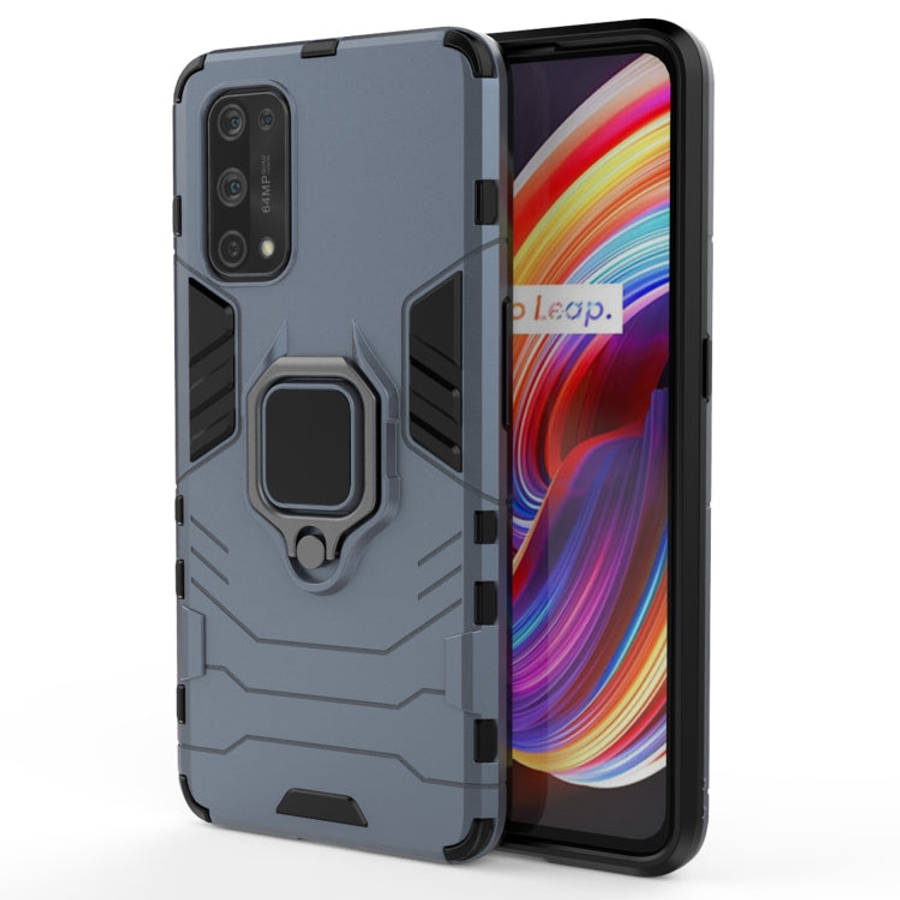 PC + TPU Shockproof Protective Case with Magnetic Ring Holder, For Xiaomi Poco X3 NFC, For OnePlu...