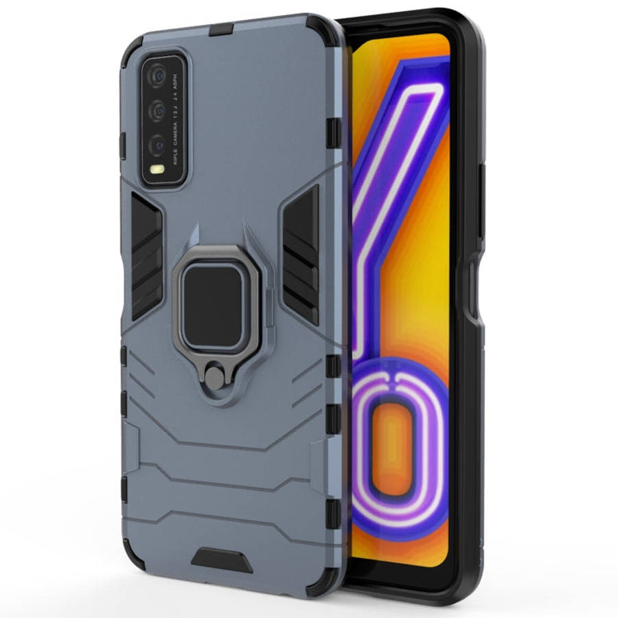 PC + TPU Shockproof Protective Case with Magnetic Ring Holder, For Xiaomi Poco X3 NFC, For OnePlu...