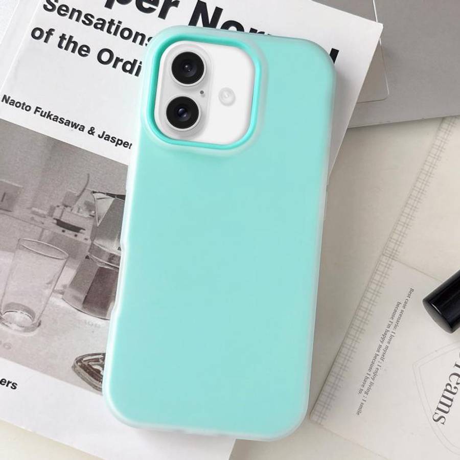 Jelly Color Matte Feel PC Hybrid TPU Phone Case, For iPhone 16 Pro Max, For iPhone 16 Pro, For iP...