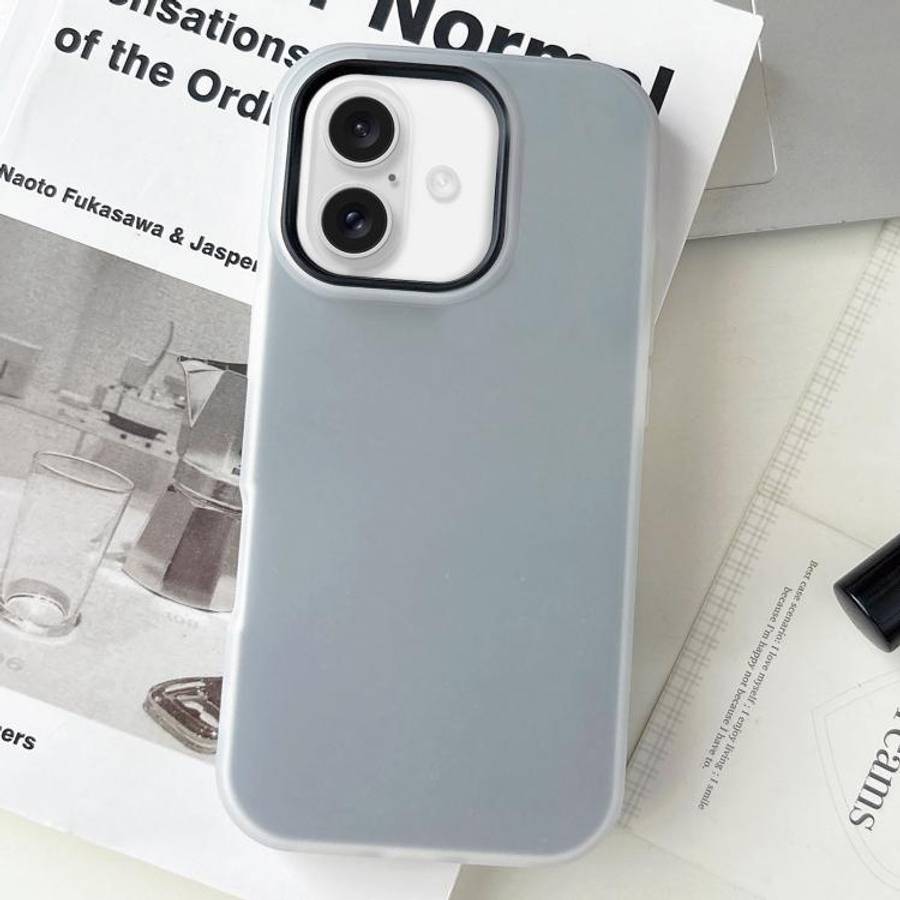 Jelly Color Matte Feel PC Hybrid TPU Phone Case, For iPhone 16 Pro Max, For iPhone 16 Pro, For iP...
