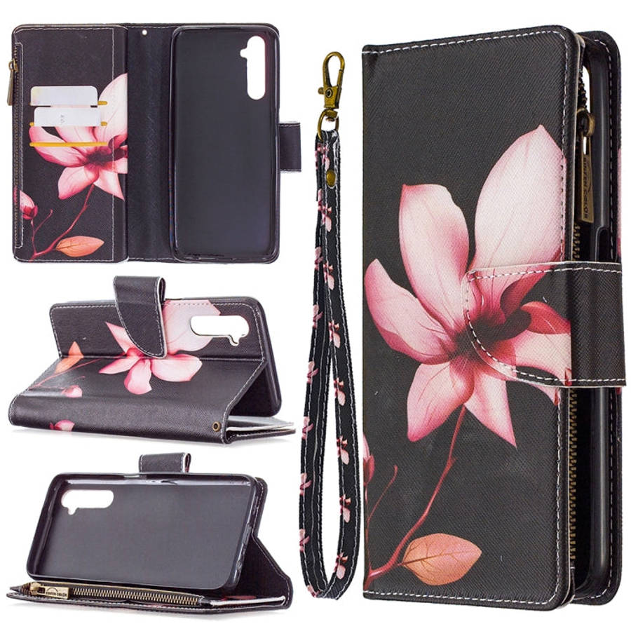 Colored Drawing Pattern Zipper Horizontal Flip Leather Case with Holder & Card Slots & Wallet, Fo...