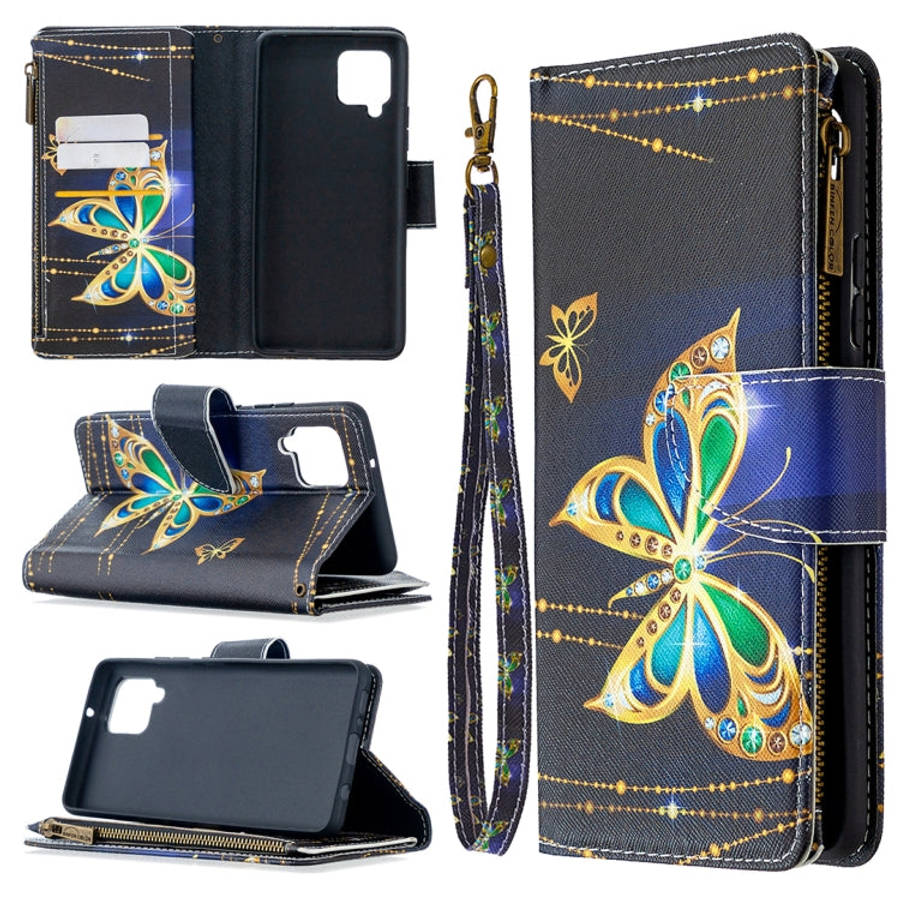 Colored Drawing Pattern Zipper Horizontal Flip Leather Case with Holder & Card Slots & Wallet, Fo...