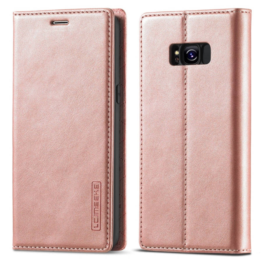 LC.IMEEKE Strong Magnetism Ultra-thin Horizontal Flip Shockproof Matte TPU + PU Leather Case with...