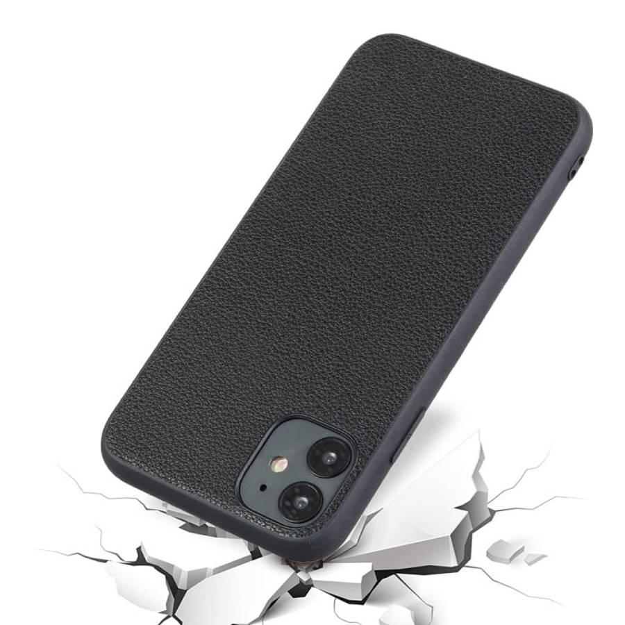Bead Texture Genuine Leather Protective Case, For iPhone 11, For iPhone 11 Pro, For iPhone 11 Pro...