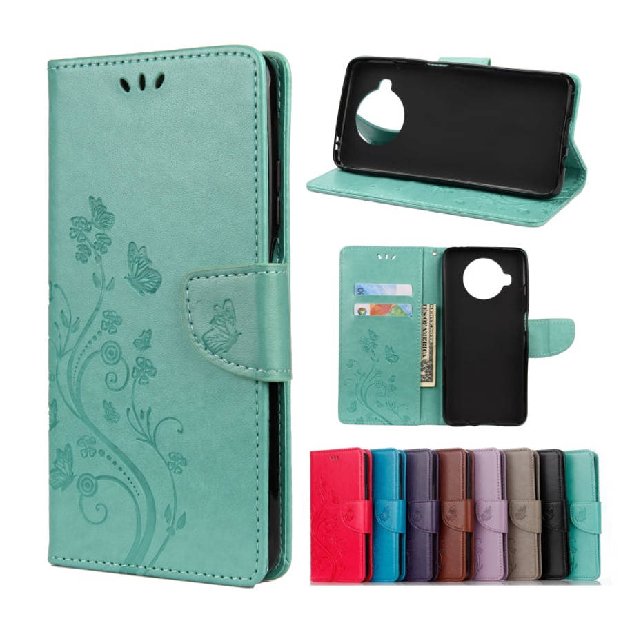 Butterflies Love Flowers Embossing Horizontal Flip Leather Case with Holder & Card Slots & Wallet...