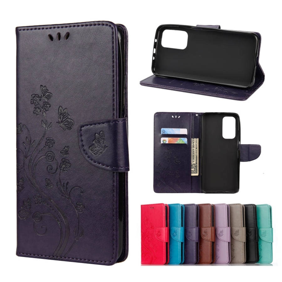 Butterflies Love Flowers Embossing Horizontal Flip Leather Case with Holder & Card Slots & Wallet...