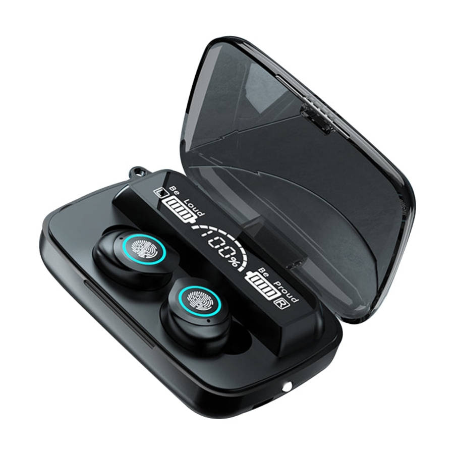 M17 Bluetooth 5.1 LED Display Screen Touch Waterproof Wireless Bluetooth Earphone with Charging B...