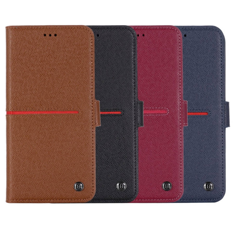 GEBEI Top-grain Leather Horizontal Flip Protective Case with Holder & Card Slots & Wallet & Photo...