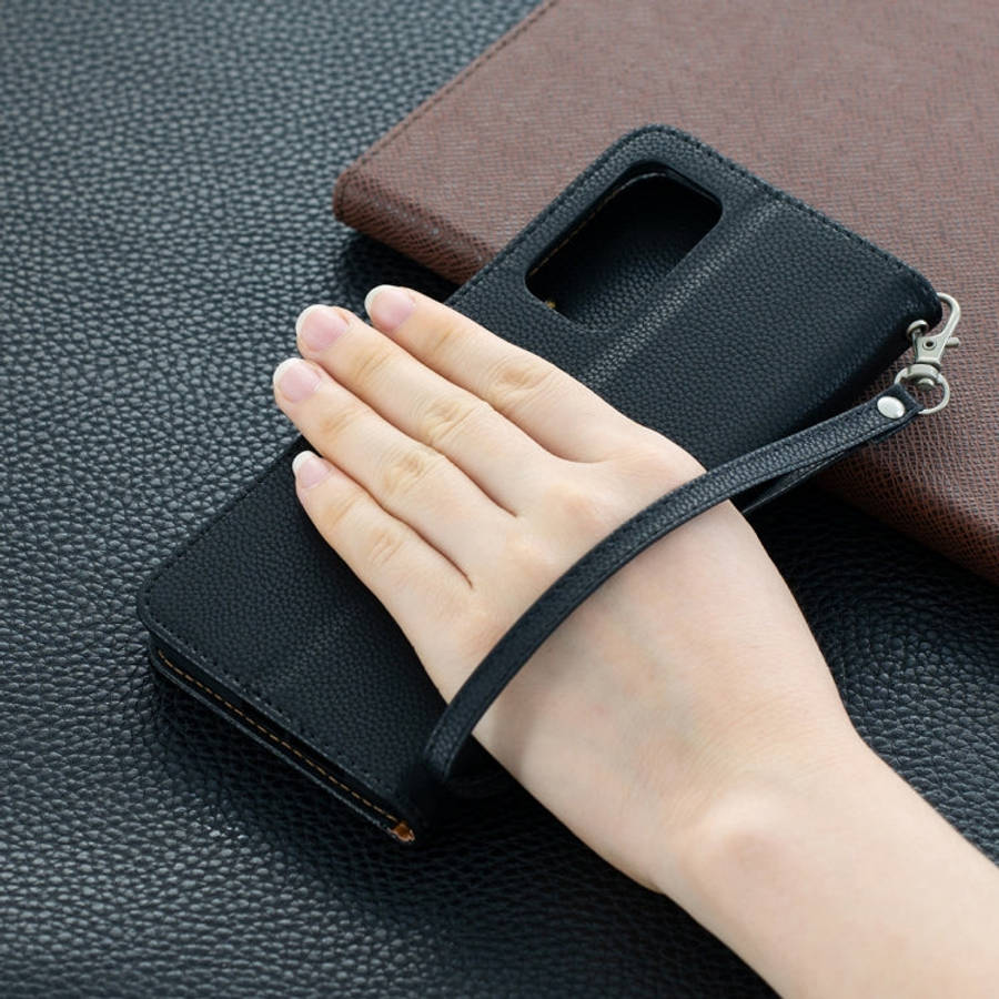 Retro Lambskin Texture Pure Color Horizontal Flip PU Leather Case with Holder & Card Slots & Wall...