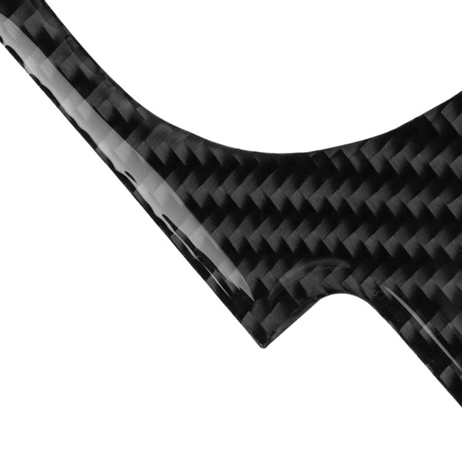 Car Carbon Fiber Central System Control Large Panel Frame Decorative Sticker for Nissan 350z 2006...