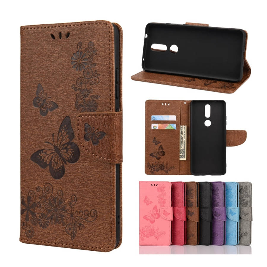 Butterflies Embossing Horizontal Flip Leather Case with Holder & Card Slots & Wallet, For Samsung...
