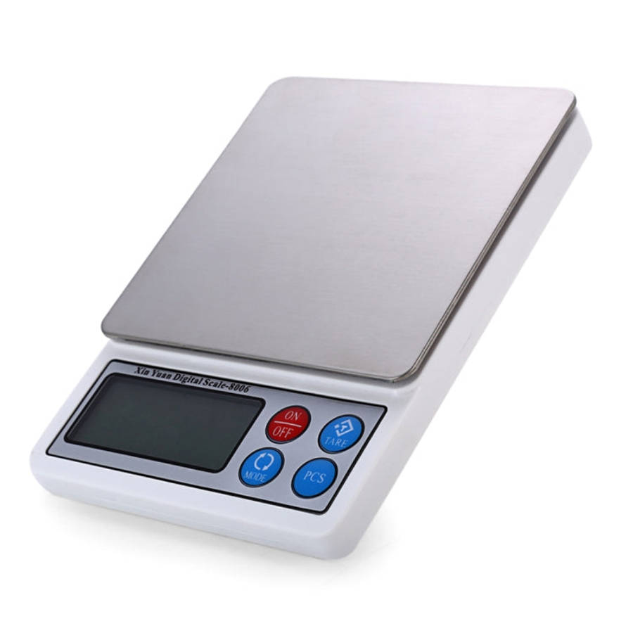 XY-8006 2.2 inch Display High Precision Electronic Scale  (0.1g~3000g), Excluding Batteries, 3000...