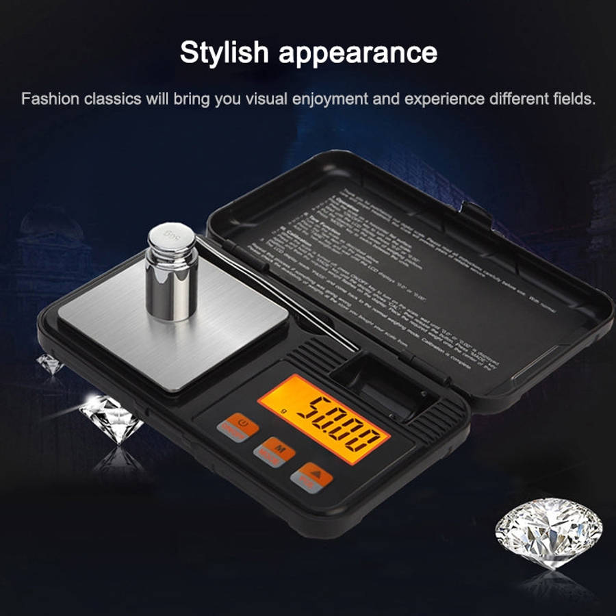 200g/0.01g High-Precision Portable Jewelry Scale  Mini Electronic Scale Precision Carat Electroni...