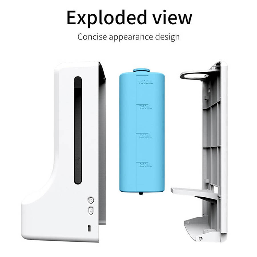 K9 Handsfree Non-contact Body Light-sensitive Distance Sensor Thermometer + 1000ml Automatic Non-...