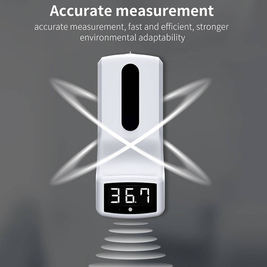 K9 Handsfree Non-contact Body Light-sensitive Distance Sensor Thermometer + 1000ml Automatic Non-...