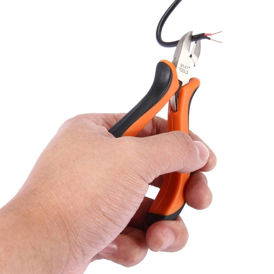 WLXY 4.5 inch Electronic Pliers Diagonal Pliers Repair Hand Tool, 4.5 inch Diagonal