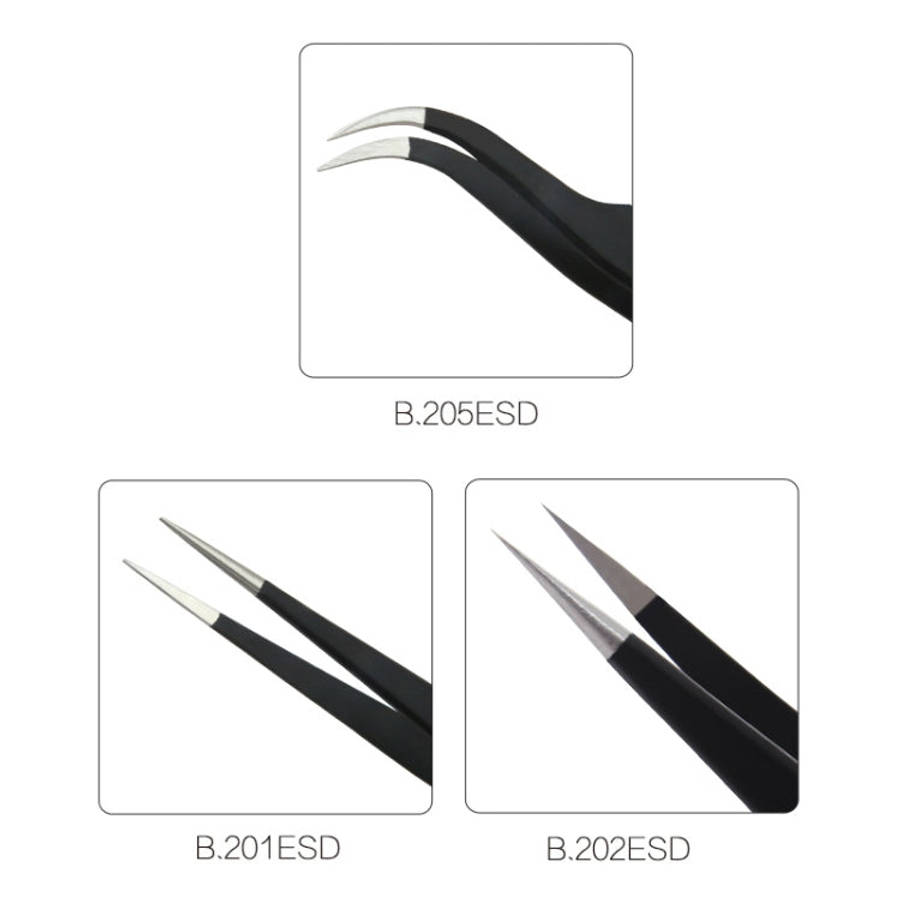 BEST BST-202ESD  Best electronic hand tool tweezers, BST-202ESD