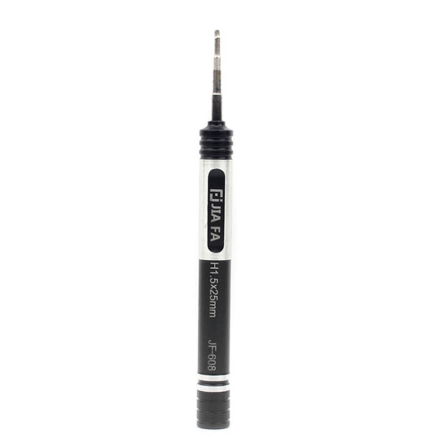 JF-608-H1.5 Metal Mobile Phone Repair Tool Hexagon Head Screwdriver, H1.5 Torx