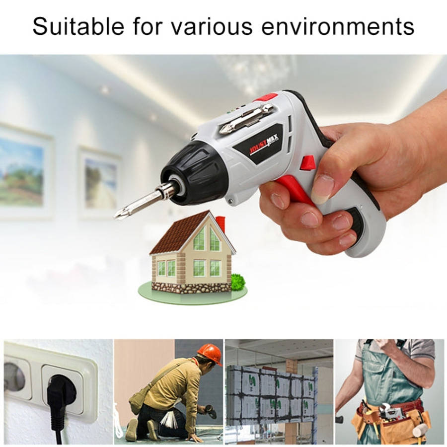 4.8V Multi-functional Household Electric Screwdriver Electric Drill Electric Screwdriver Set US P...