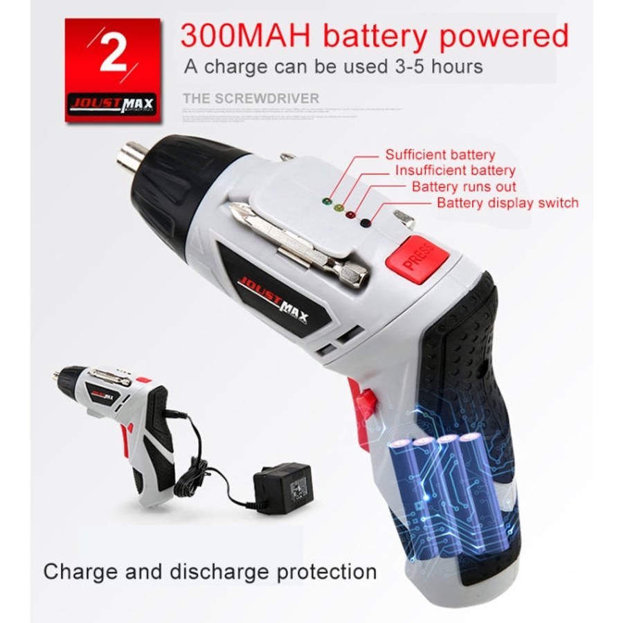 4.8V Multi-functional Household Electric Screwdriver Electric Drill Electric Screwdriver Set US P...