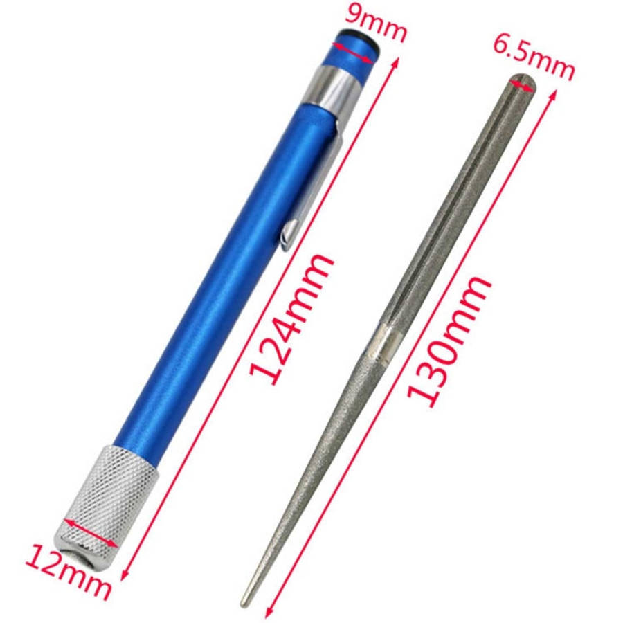 Diamond Carbon Steel Knife Fishhook Sharpener Portable Kitchen Accessories Multi Purpose Sharpene...