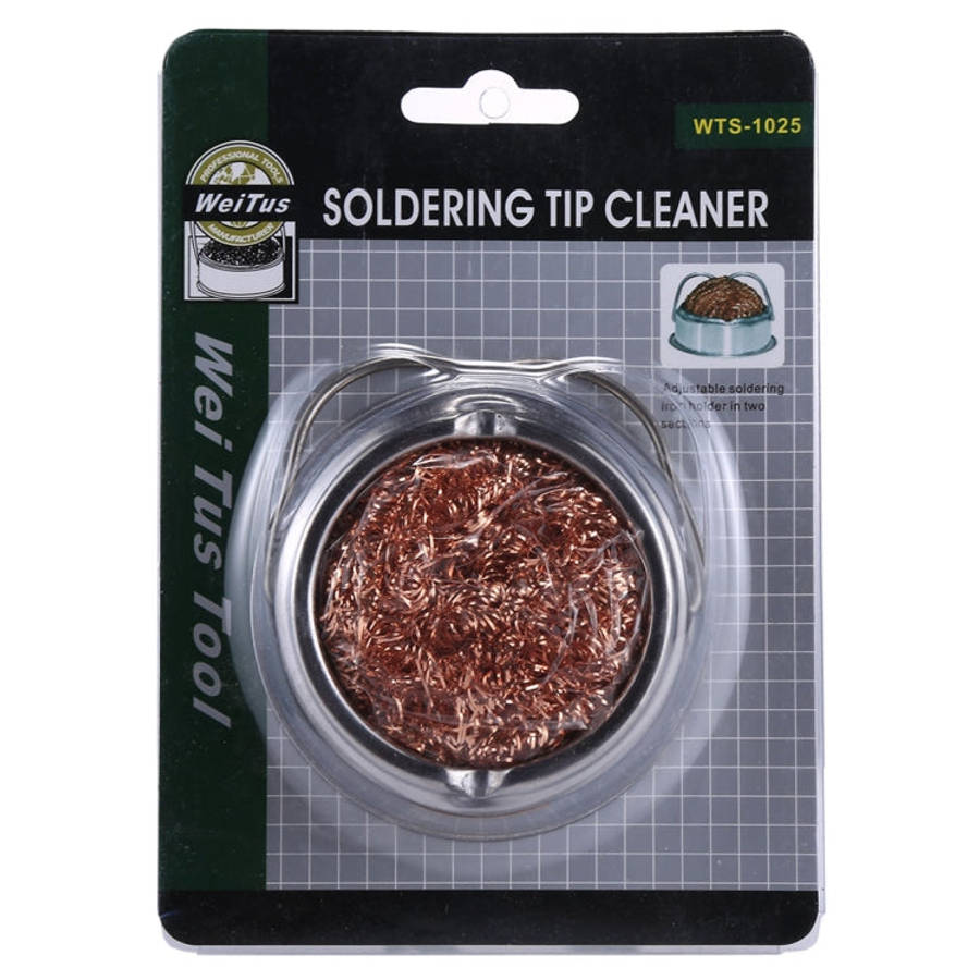 Adjustable Soldering Iron Holder in Two Sections Soldering Tip Cleaner, WTS-1025
