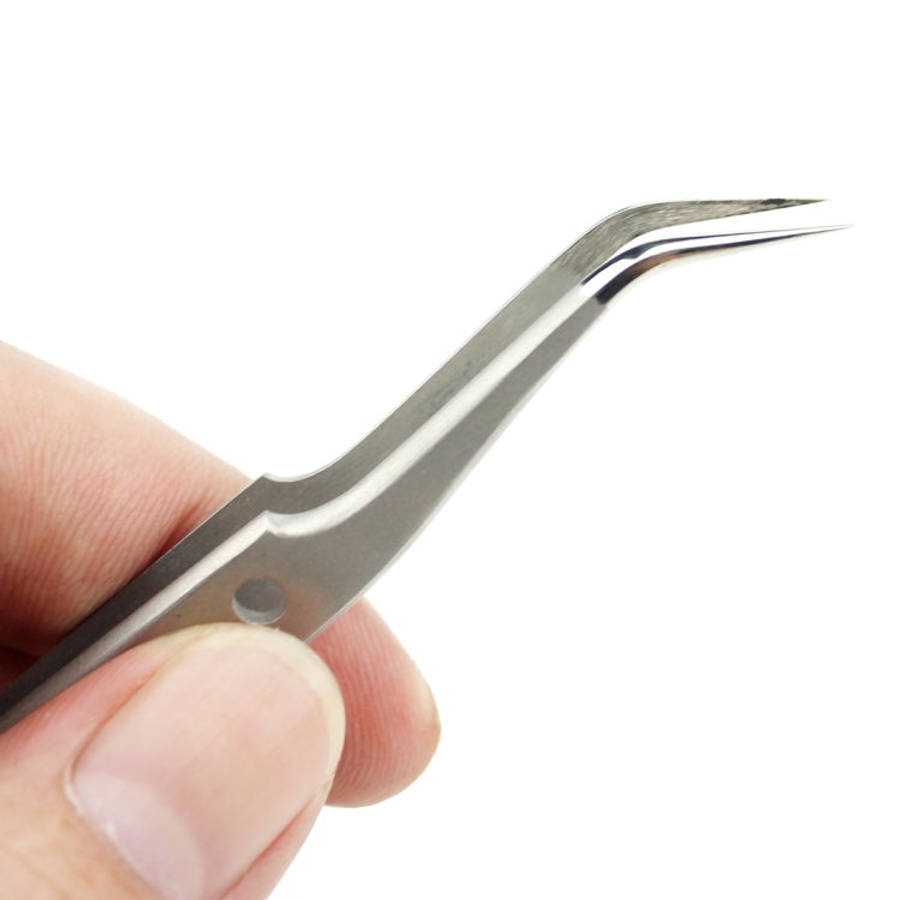 JIAFA JF-602 High-strength Curved Tip Tweezers, JF-602
