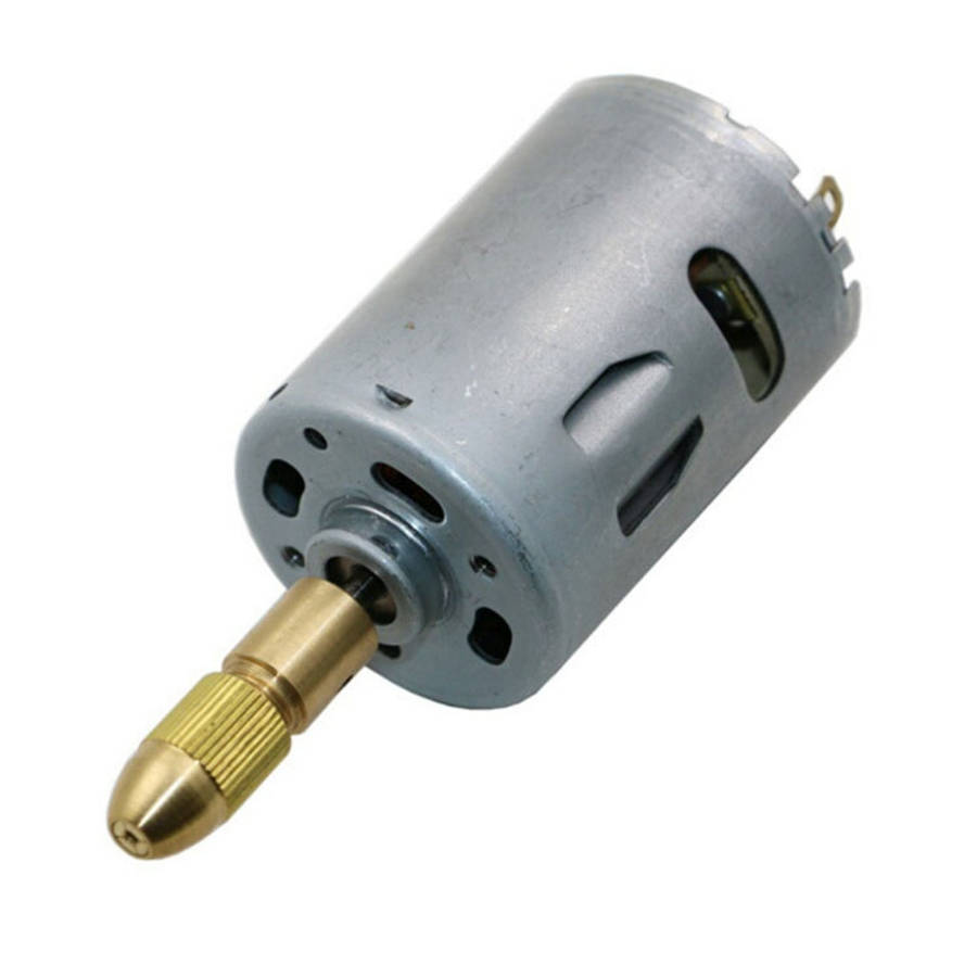 7 PCS/Set Brass 0.5-3mm Small Electric Drill Bit Collet Micro Twist 5.05mm Drill Chuck Set with W...