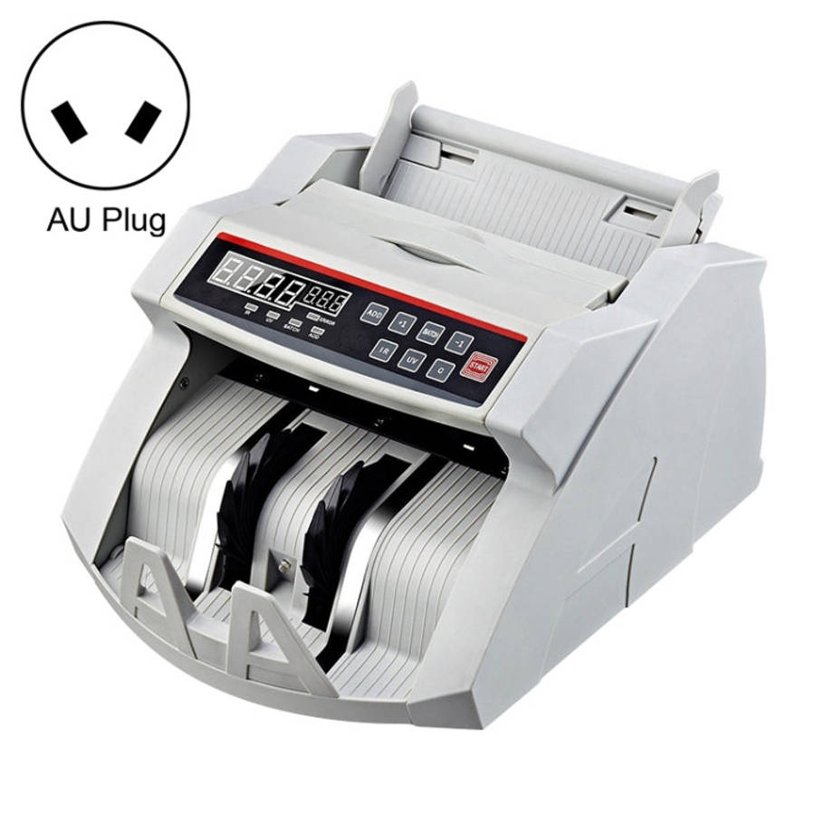 2108UV/IR Portable Multi-Currency Currency Counter, Specification: AU Plug, 220V AU Plug