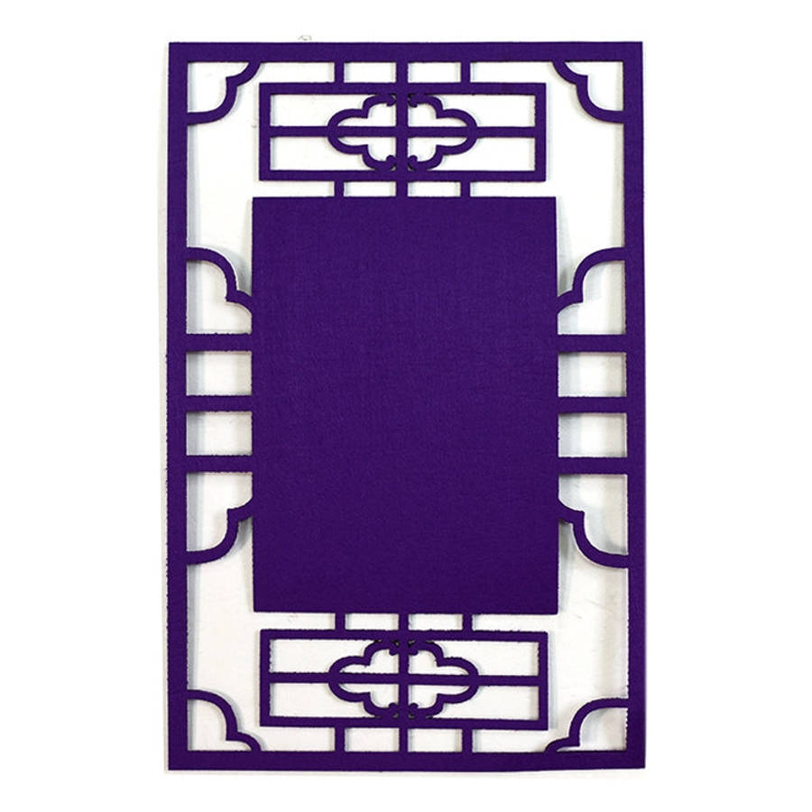 School Stereo Colorful Thick Non-woven Background Pad Decoration Materials, Size: 23.5x36cm