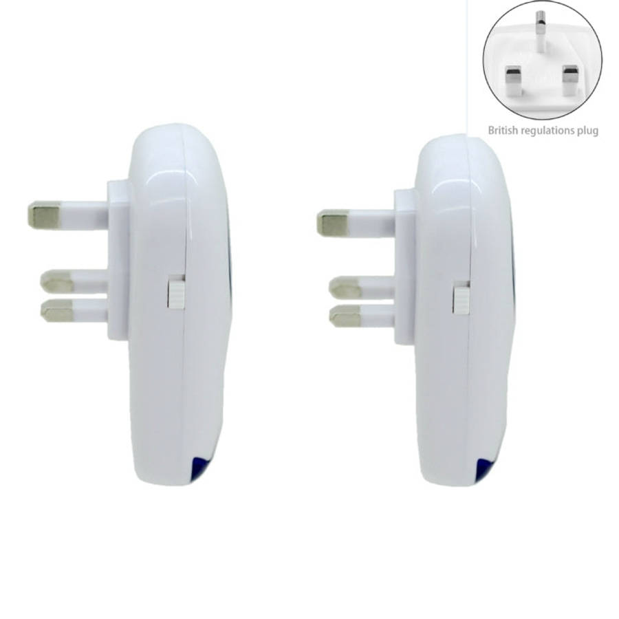 3W Electronic Ultrasonic Anti Mosquito Rat Insect Pest Repeller with Light, US Plug, AC 90-240V, ...