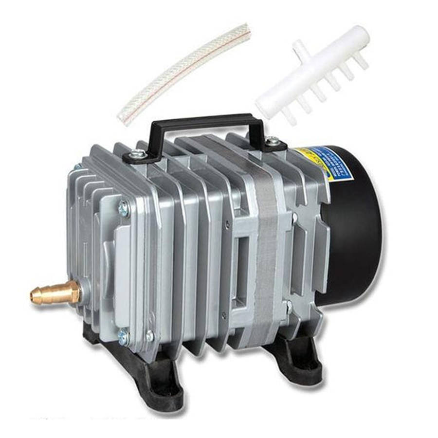 ACO-004 58W 75L/Min Electromagnetic Air Pump Compressor Seafood Fish Tank Increase Oxygen Air Flo...