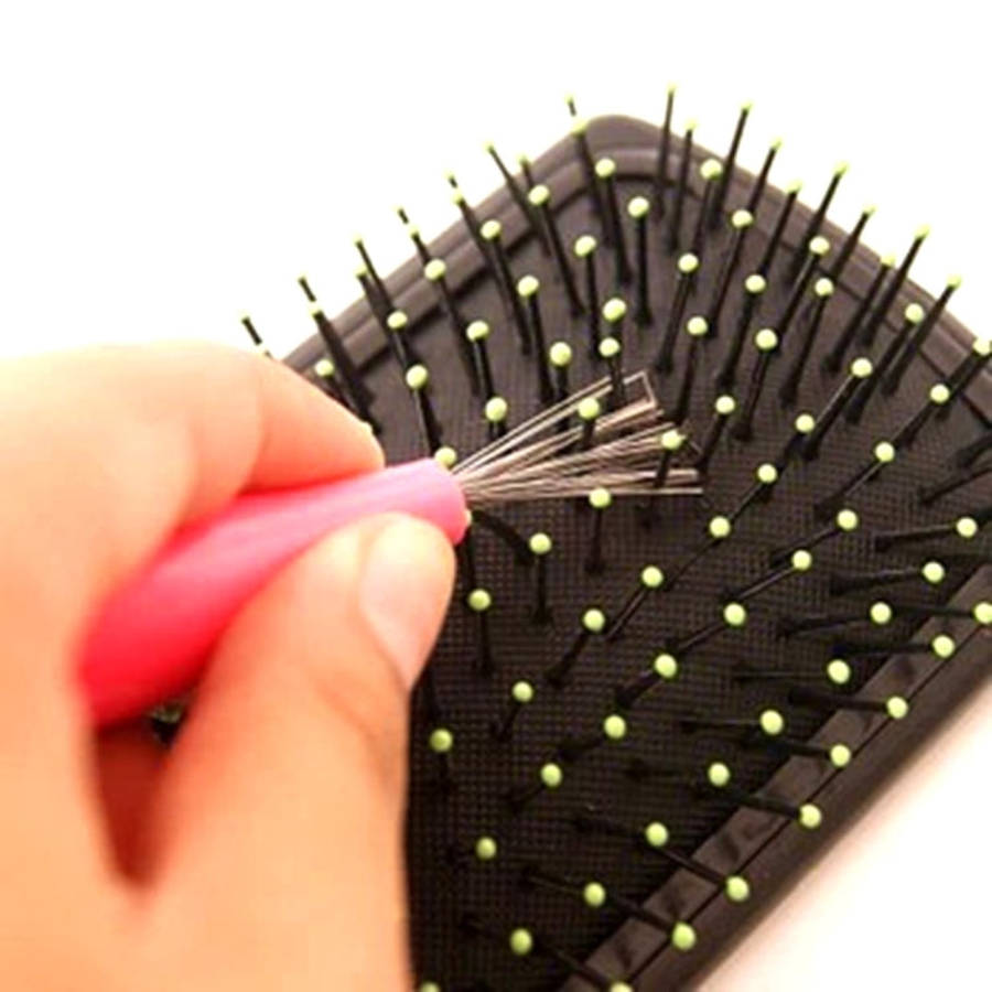 Hair Brush Cleaner, Pink