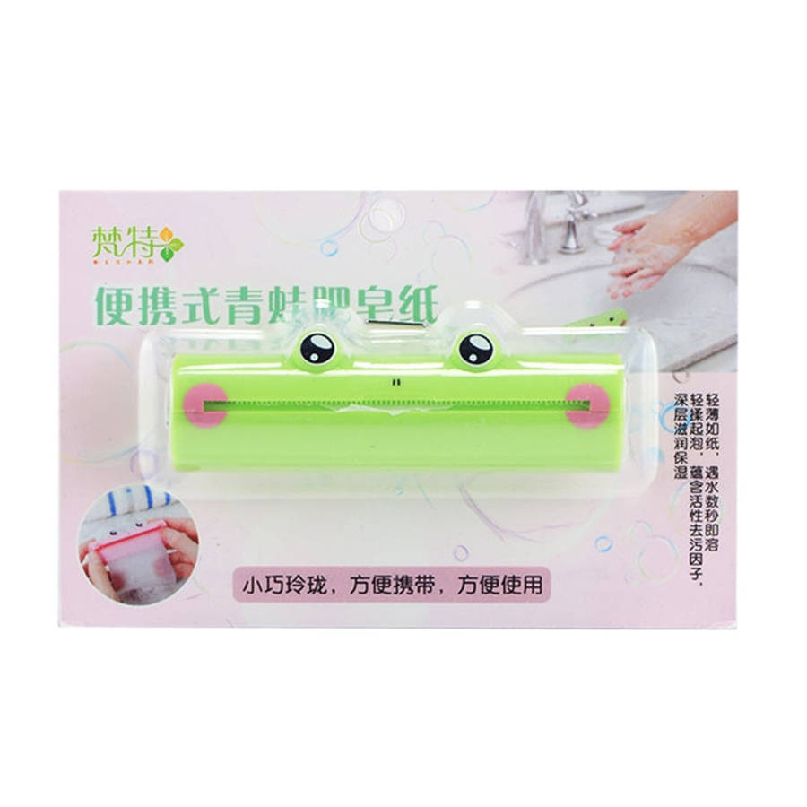 1.2m Frog Pattern Hand Washing Convenient Scented Soap Sheets, Random Color Delivery Delivery, So...