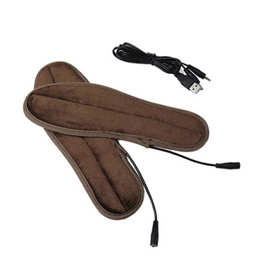 USB Electric Powered Heated Insoles Keep Feet Warm Pad with USB Cable, Size: 41-42 yard, Size: 41...